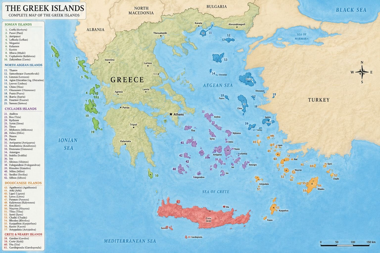 Yunan Adaları: Kendi Başına Bir Dünya